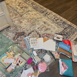 Crafting Supplies Set with Assorted Colors